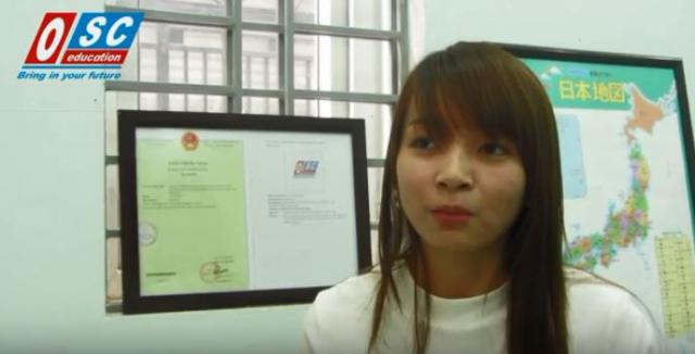 Du Học Nhật Bản: Chúc mừng bạn Vũ Thị Hồng Anh đã đỗ Visa đi du học trường Nhật Ngữ Tamagawa