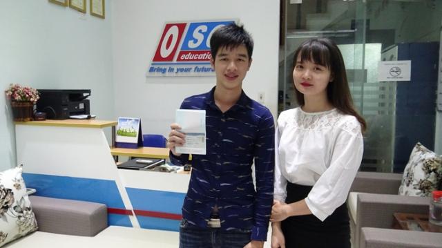 Du học Hàn Quốc: Chúc mừng Trần Xuân Tuân đã đỗ visa du học trường Đại học Ajou